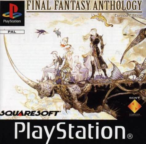 The European version includes Final Fantasy IV instead of Final Fantasy VI.